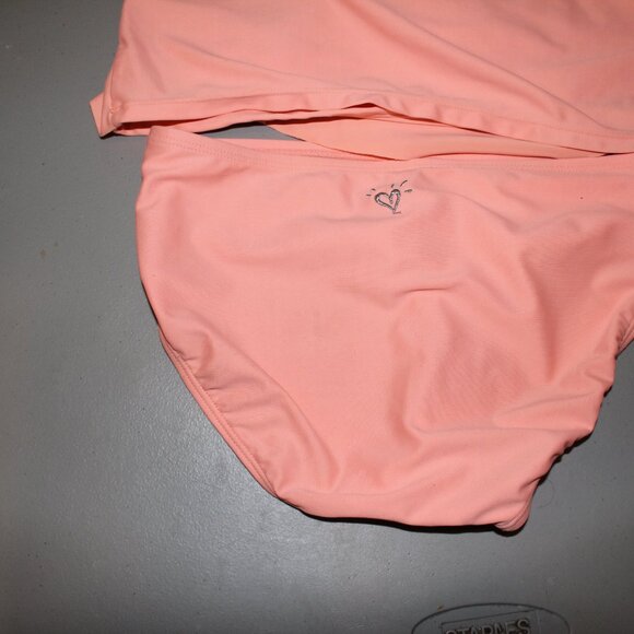 2 Pcs Justice Tankini Swimsuit Size 14 - Picture 7 of 10